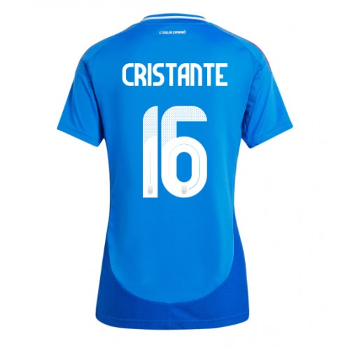 Italija Bryan Cristante #16 Domaci Dres za Ženska EP 2024 Kratak Rukav